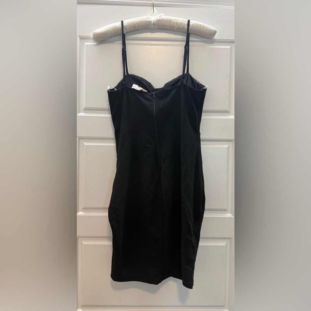 Willow & Root Black Dress, sz med - Picture 4 of 7